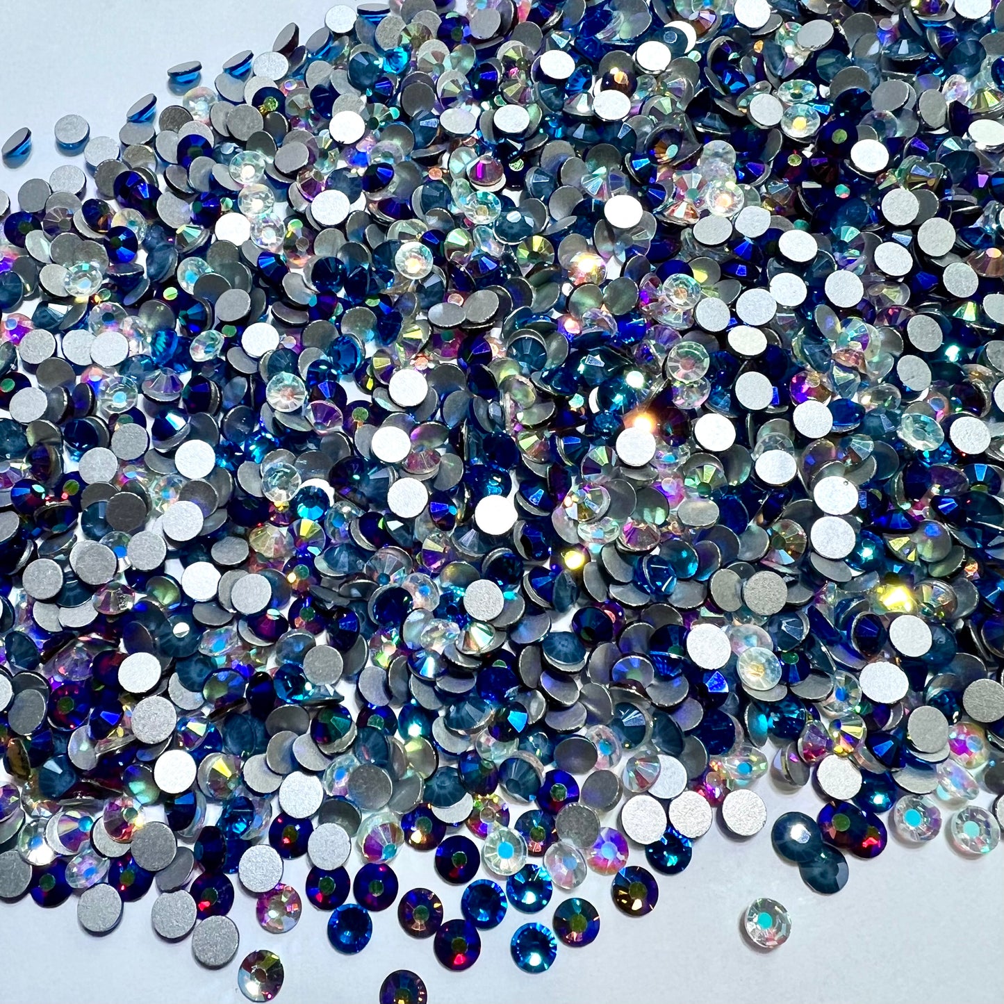 Big Blue Ocean Glass Kaleidoscope Mix