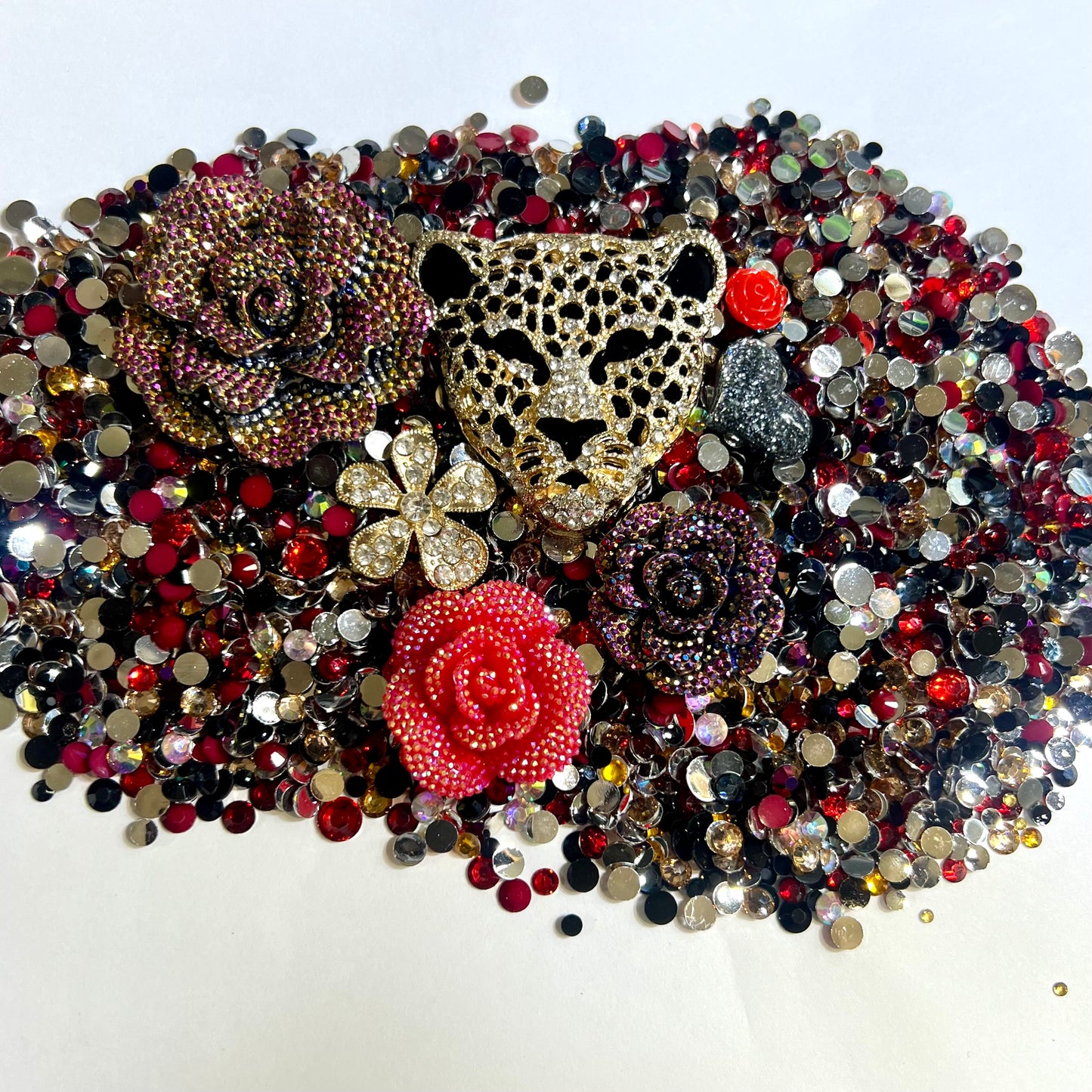 Red Leopard Scattercomb Kit