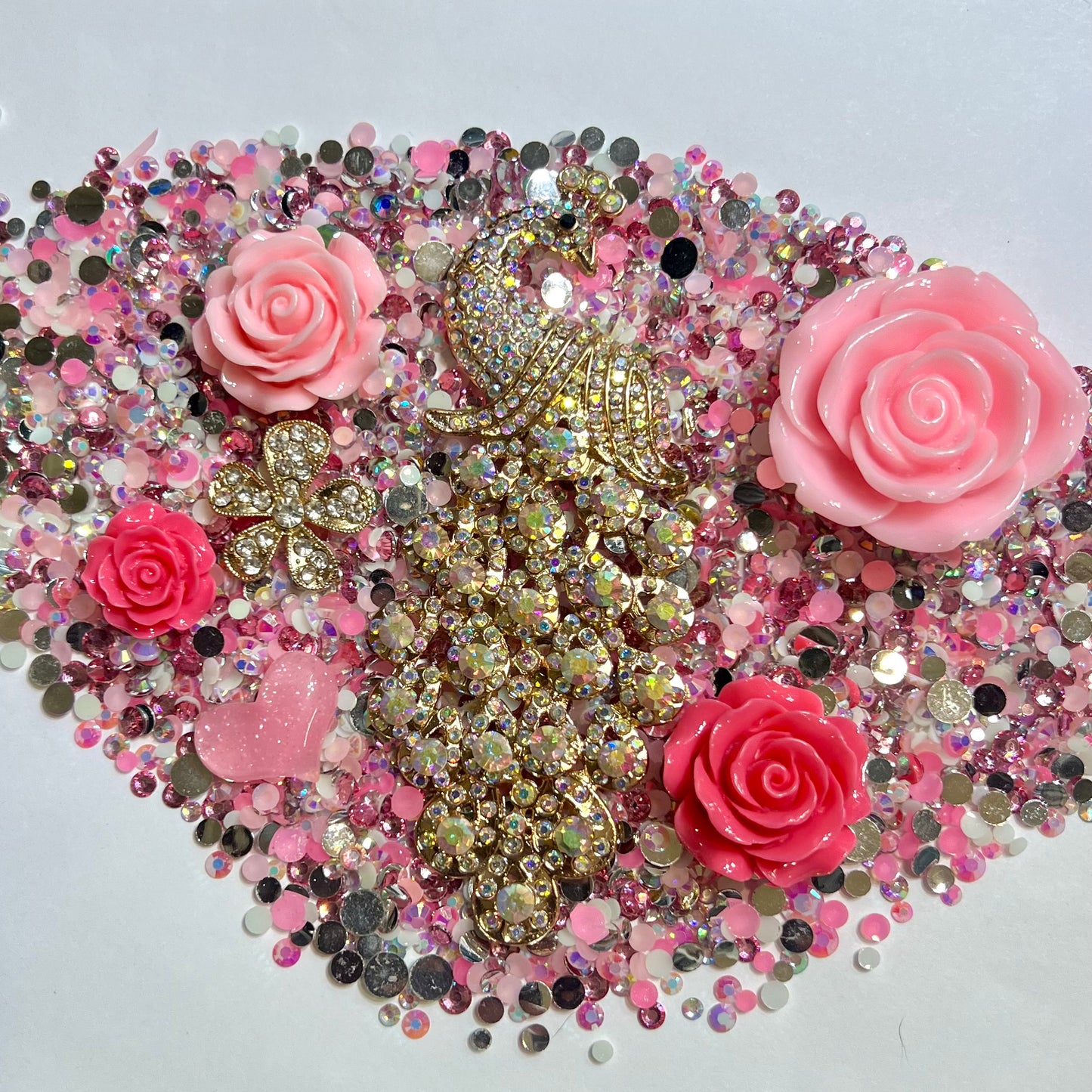 Pink Peacock Scattercomb Kit