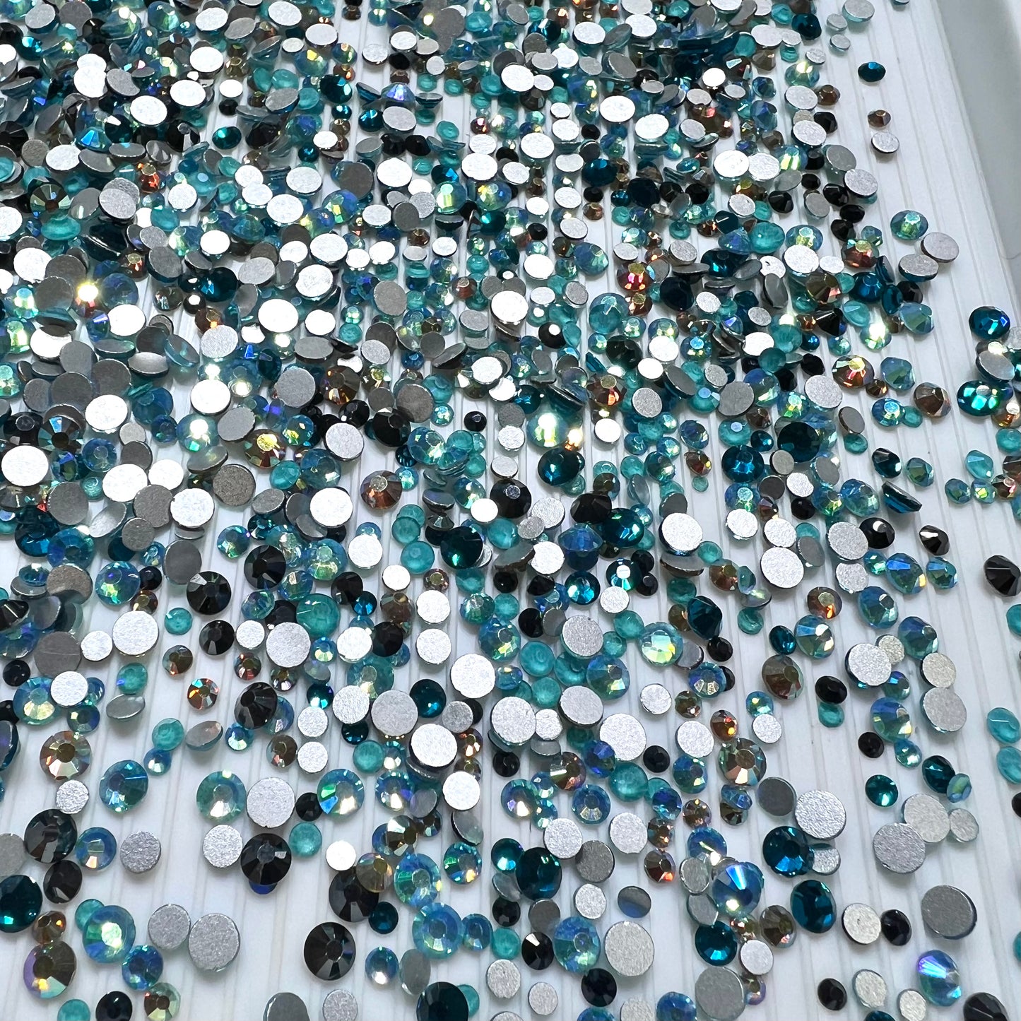 Turquoise Tides Glass Scatter mix