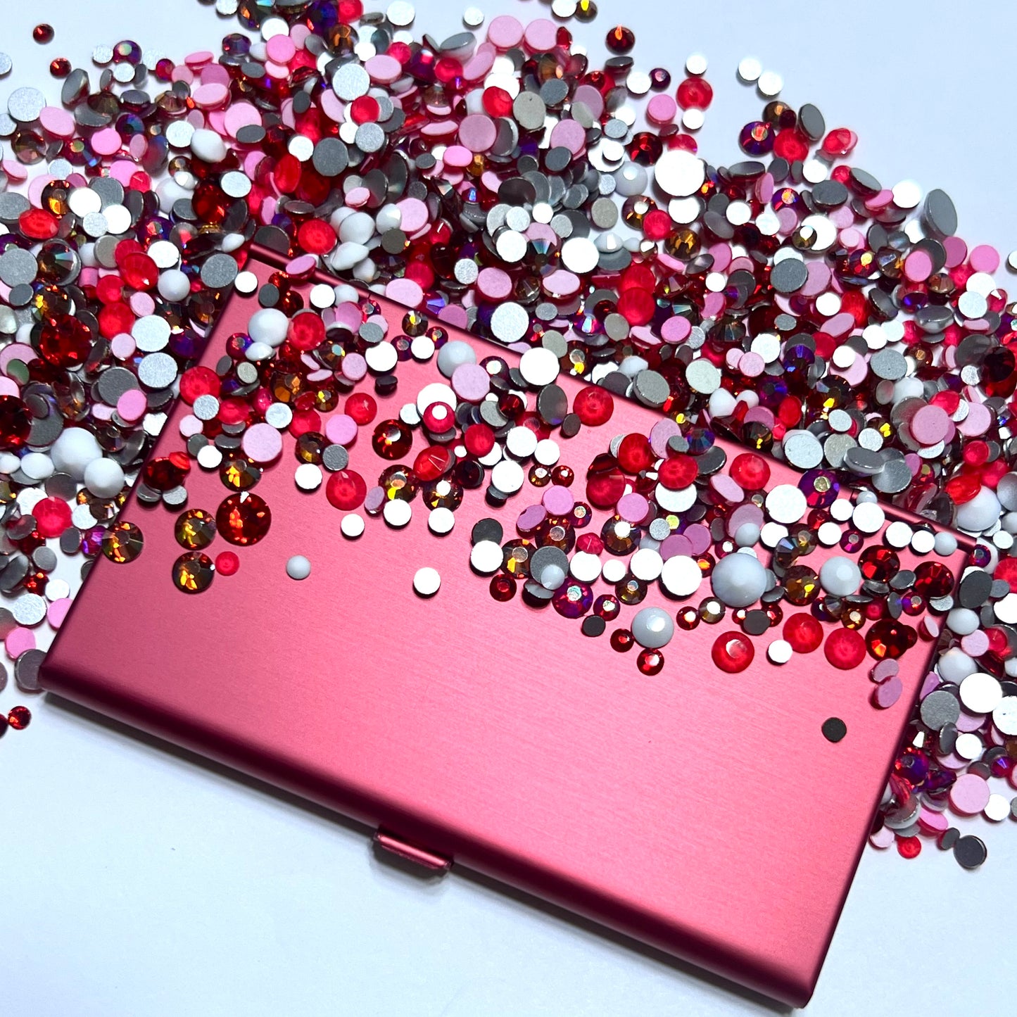 Bling Business Card Holder Kit - Red