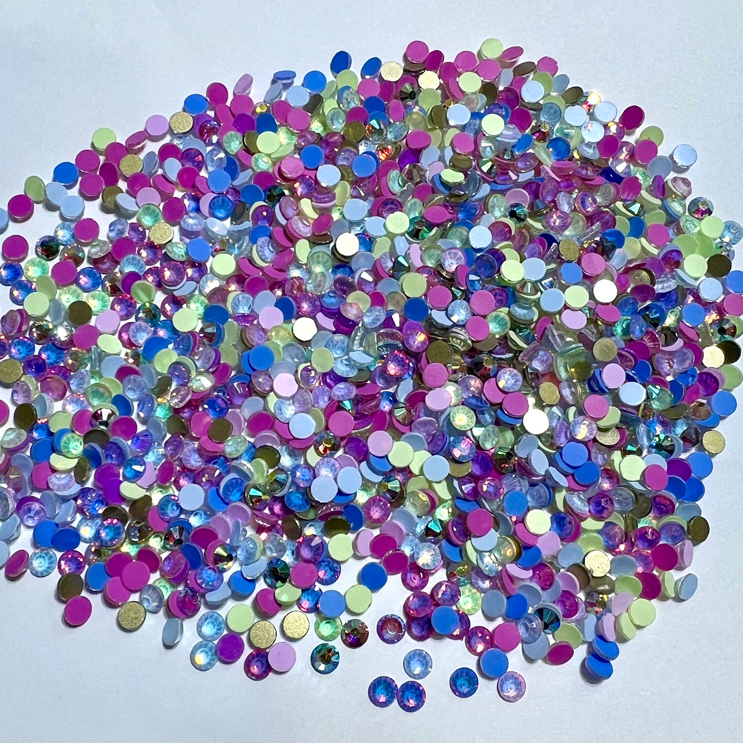 Pastel Princess Glass Kaleidoscope Mix