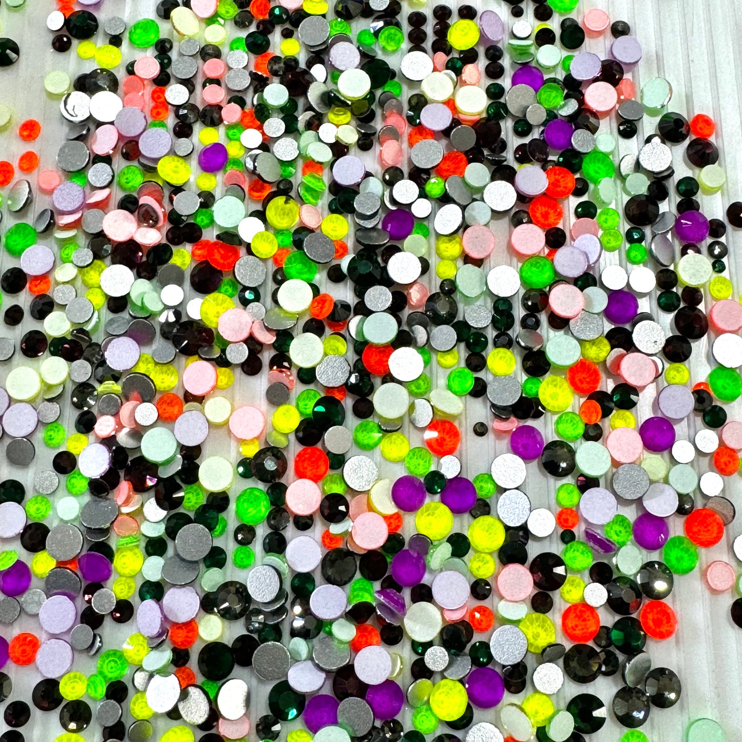 Glass Scatter mix Neon Night