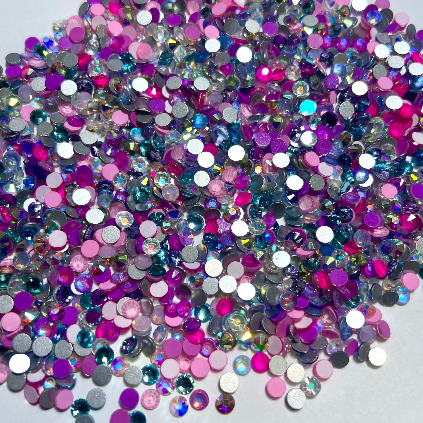Pink Party Glass Kaleidoscope Mix