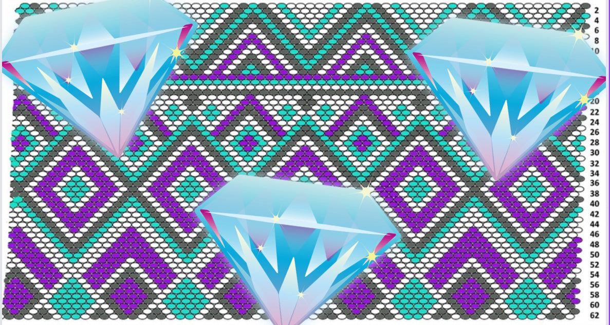 4mm - ss16 Diamond Bracelet Purple