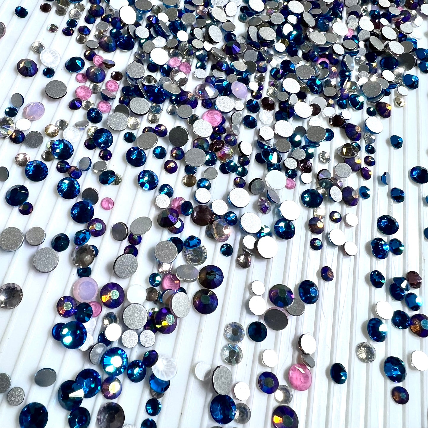 Glass Scatter - Penelope Dress Blue Pink