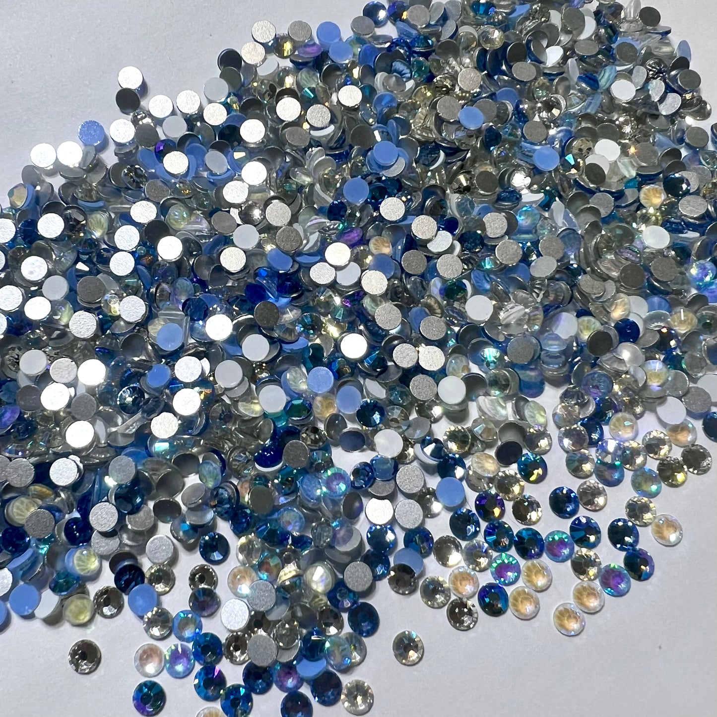 Blue Skies Glass Kaleidoscope Mix