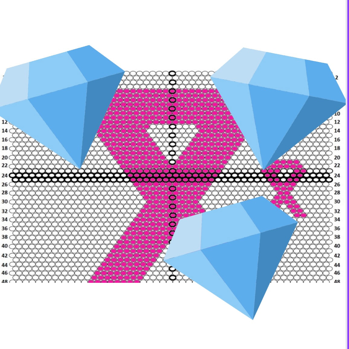 5mm/ss20 Ribbon Template