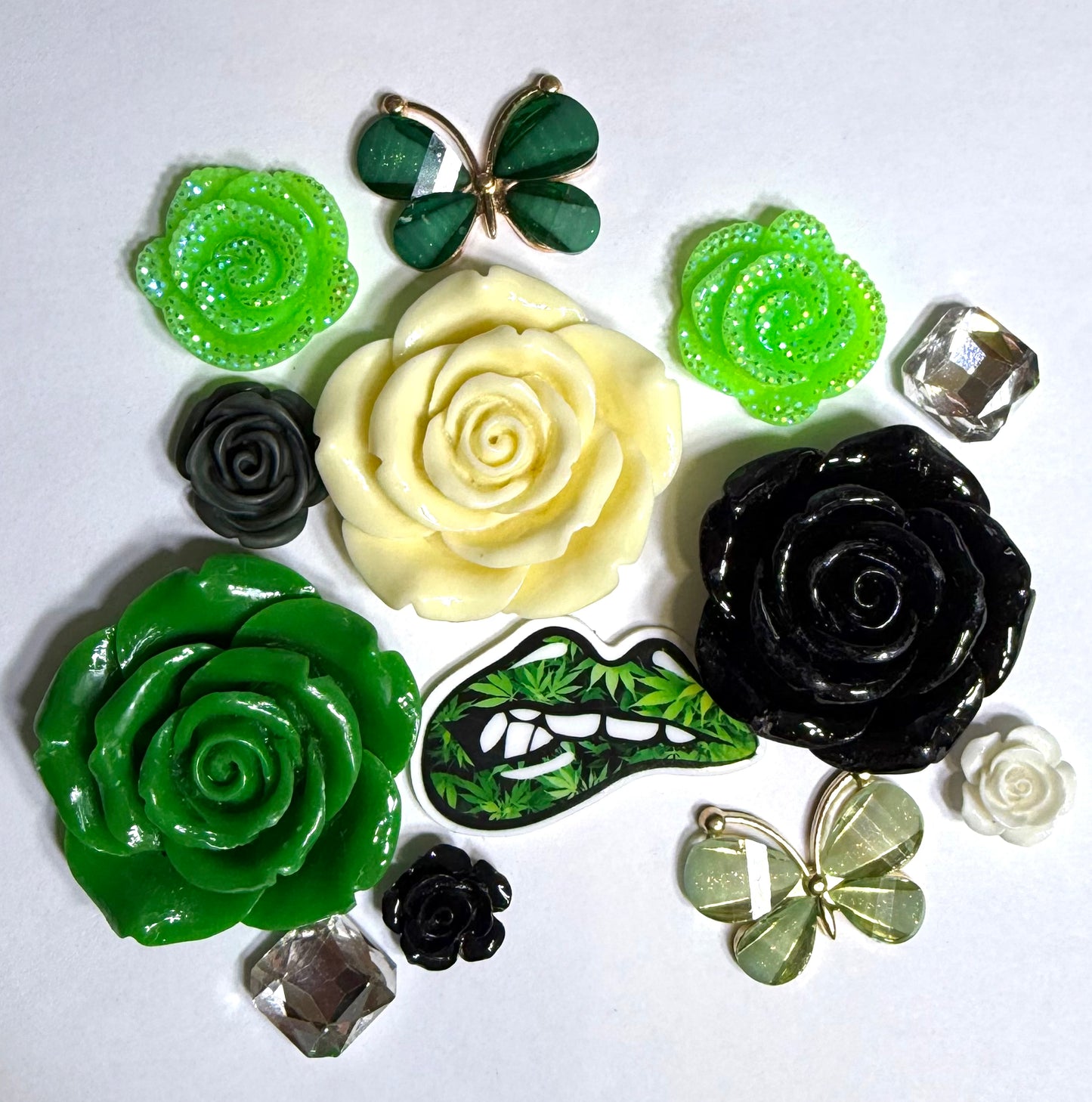 420 Green flowers DIY kit