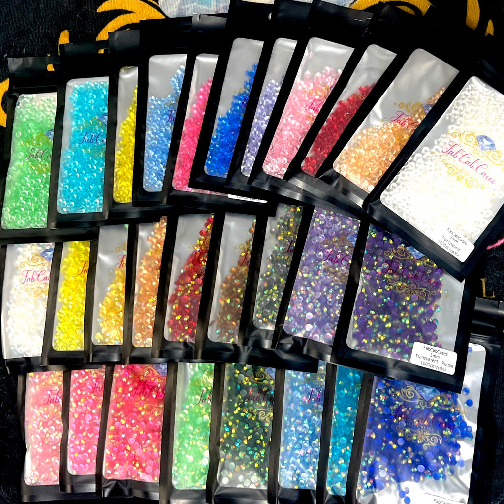 Transparent Rhinestones Bundle