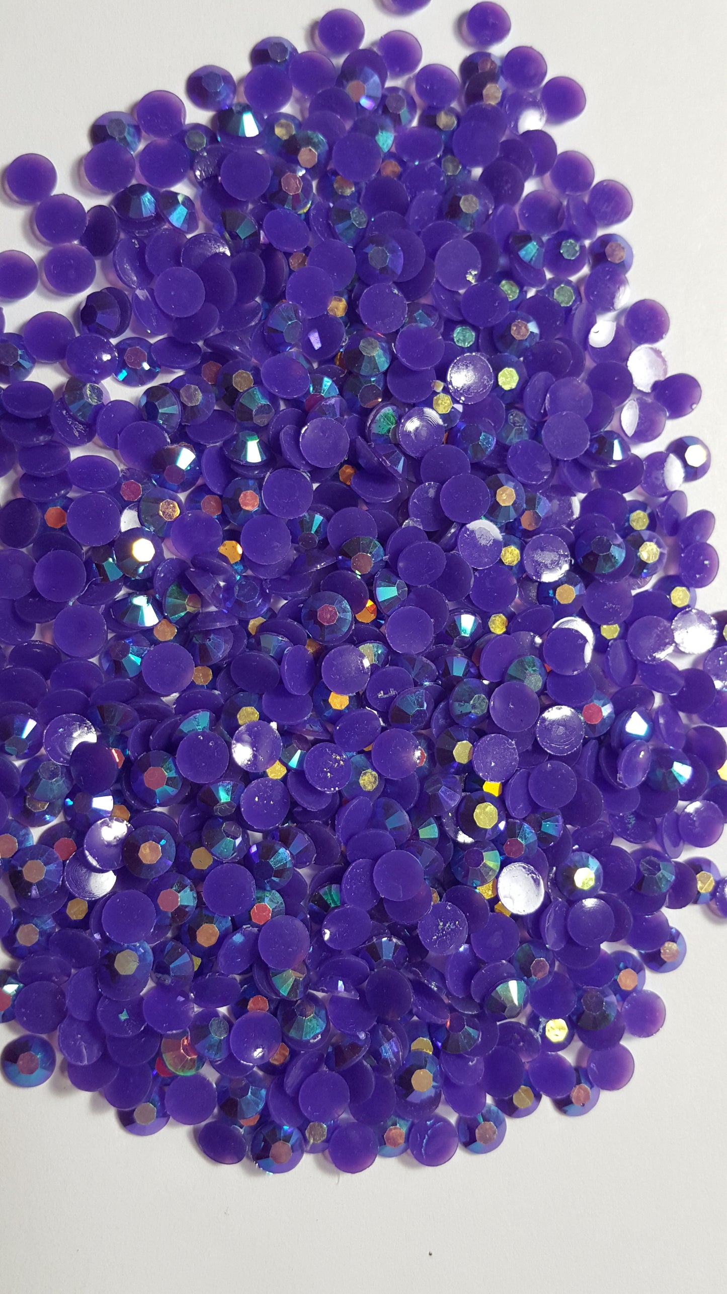 Purple Ab Rhinestones 2mm - 5mm You pick Size