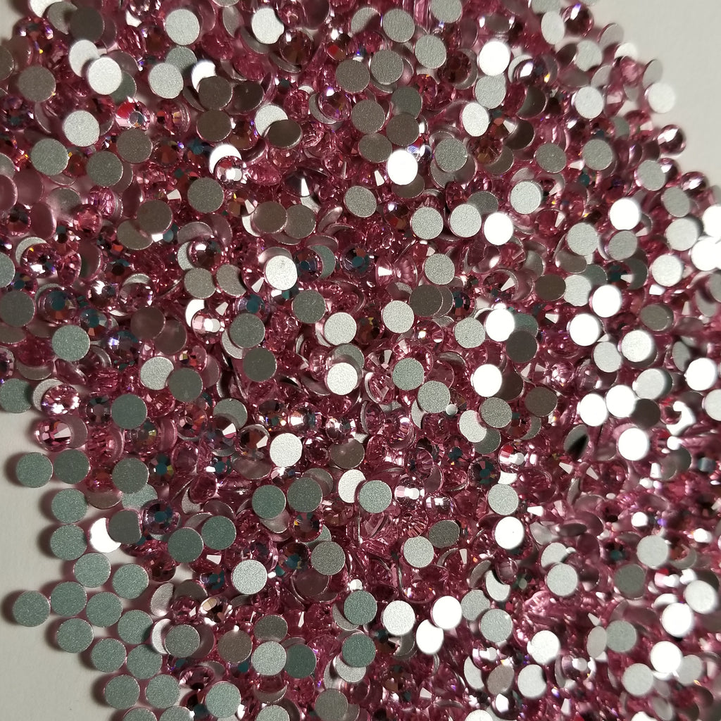Light Rose Crystals - Pink