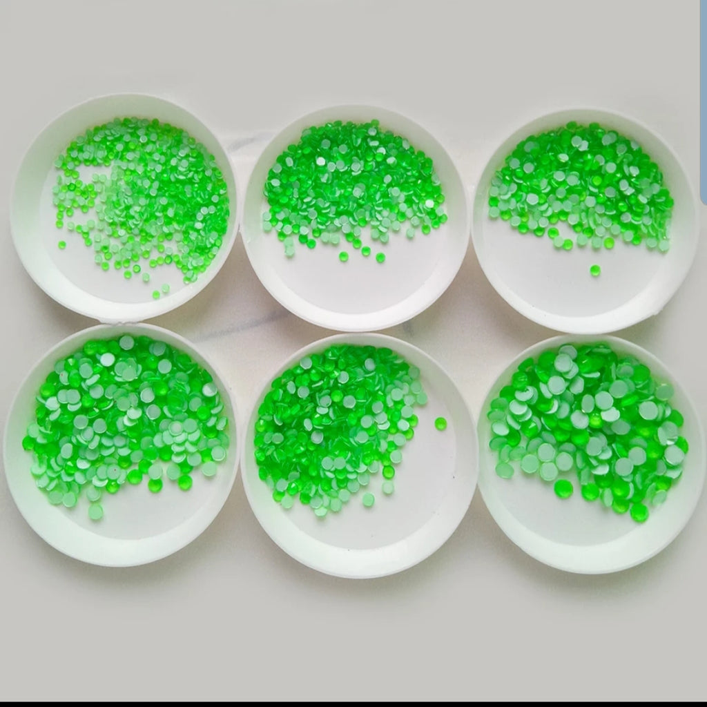 Neon Green Glass