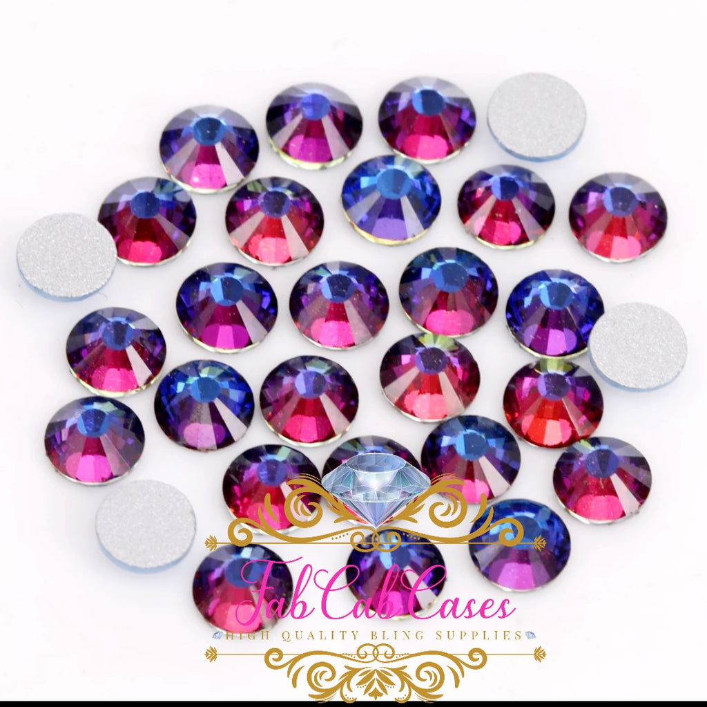 Blue Rainbow Glass Stones