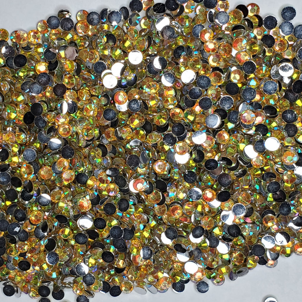 Lemonade Rhinestones - 2mm - 6mm You pick Size