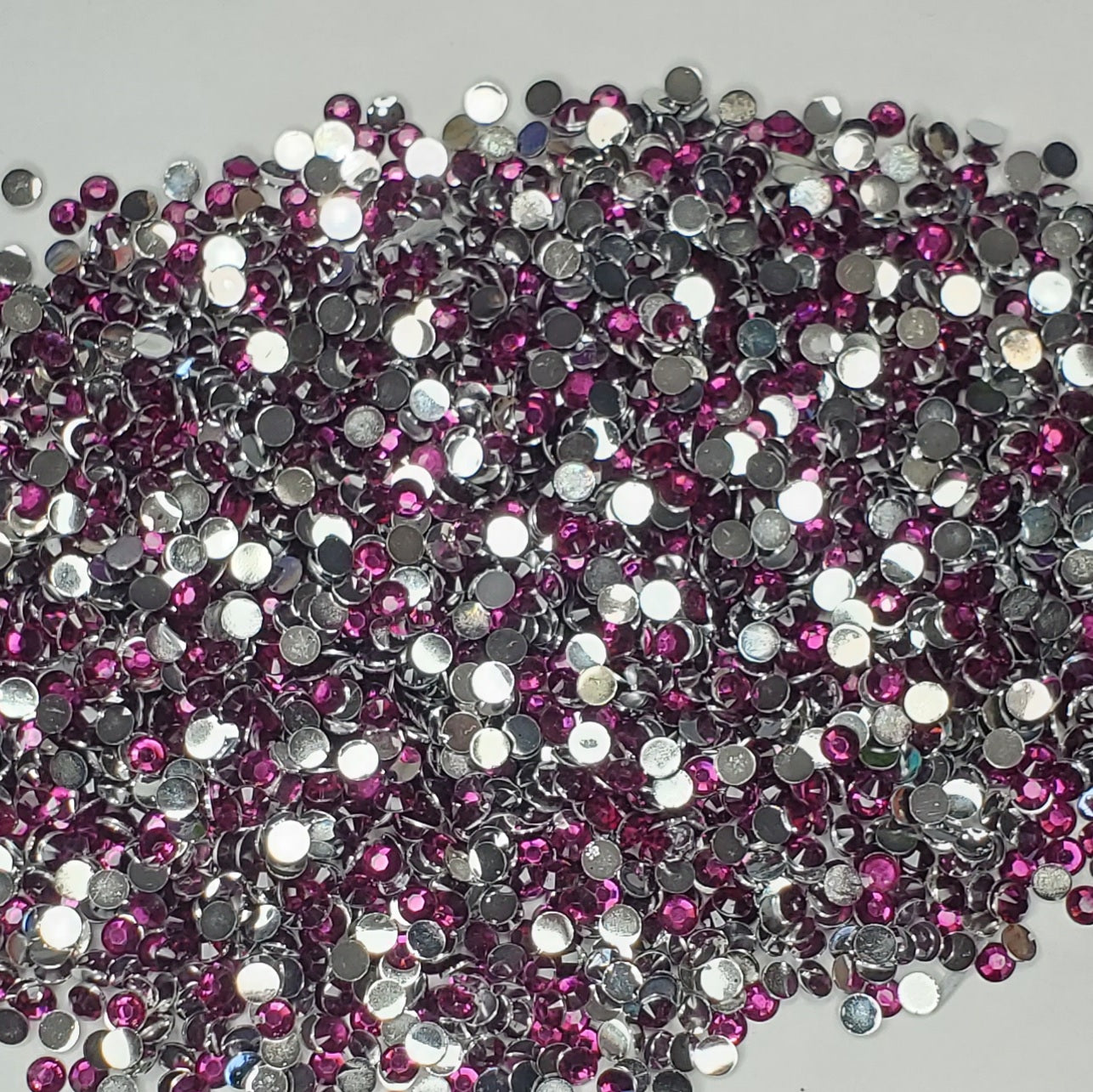 Dark Purple Rhinestones 2mm - 6mm You pick Size