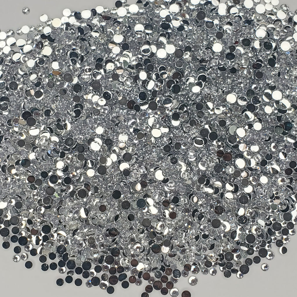 Clear Rhinestones 2mm - 6mm You pick Size