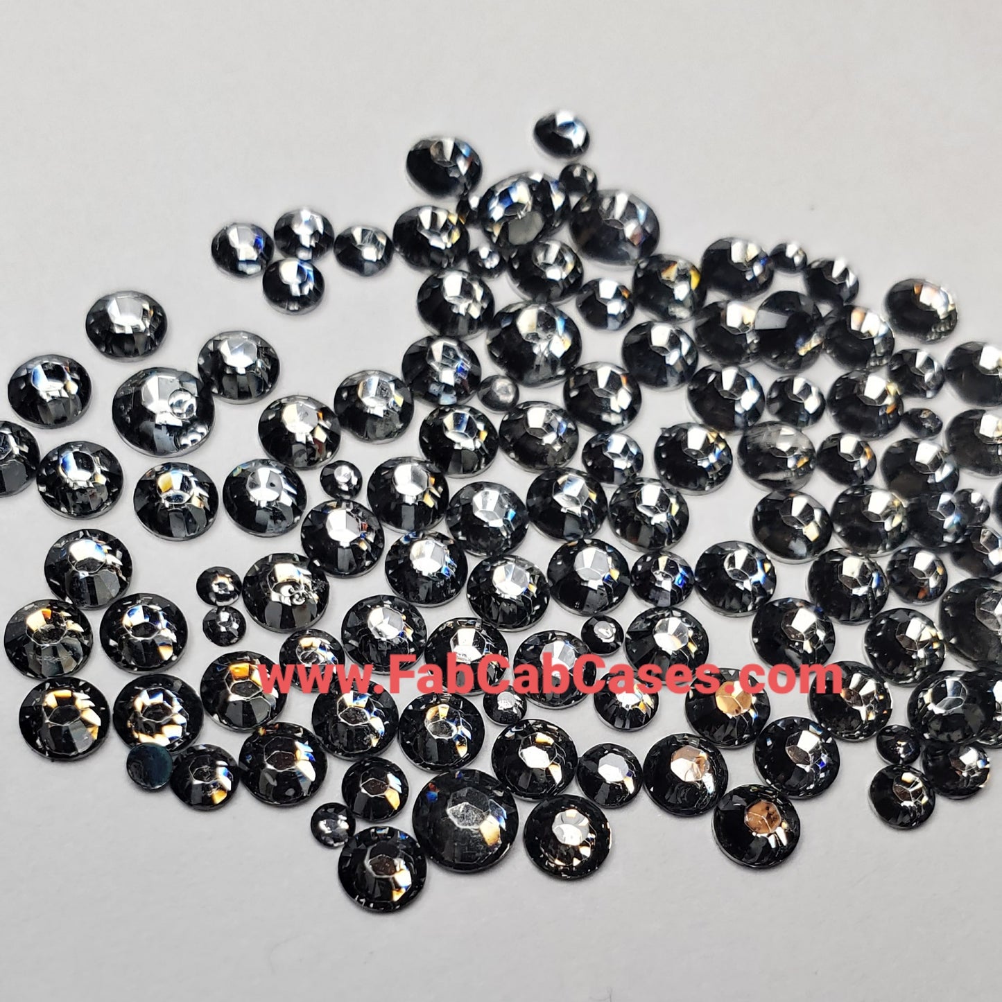 Grey Rhinestones 2mm - 6mm You pick Size