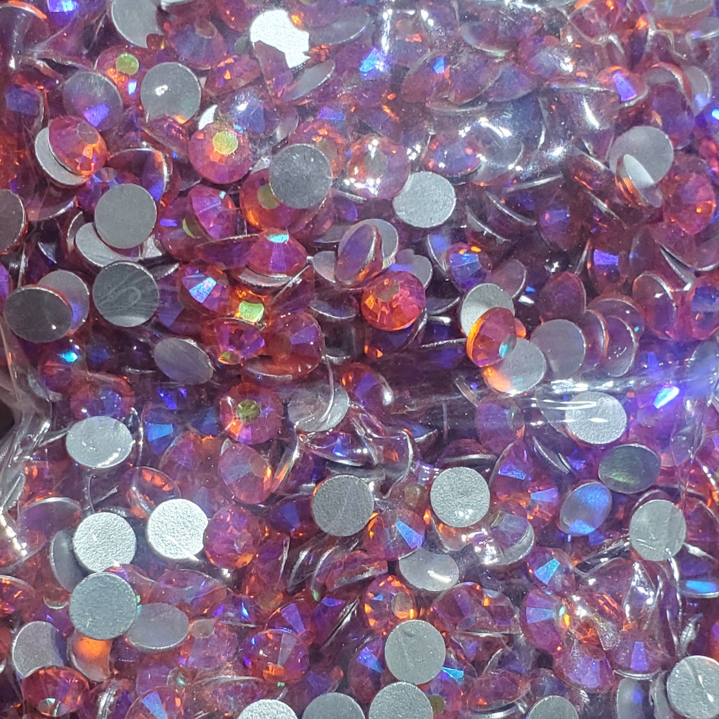 Hyacinth ( Orange ) Ab Glass