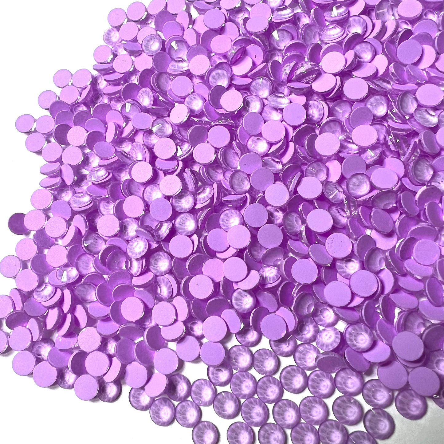 Neon Pastel Light Purple Glass