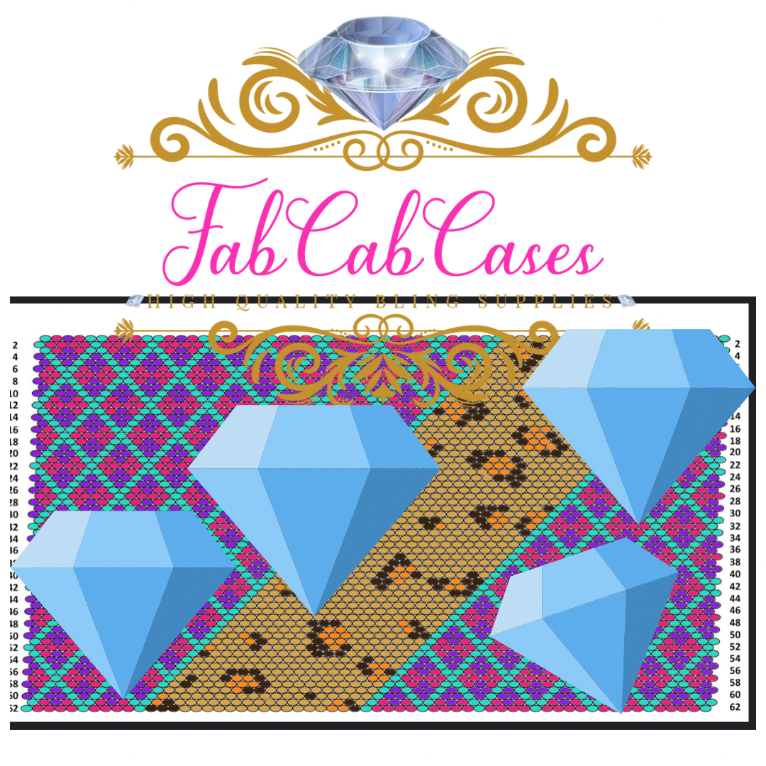 4mm/ss16 Argyle Leopard Template