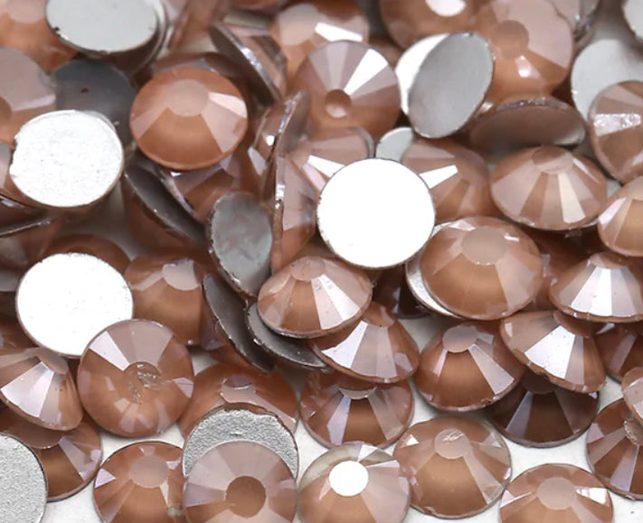 Mocha Light Peach Glass