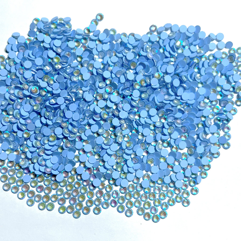 Glow in the Dark Ice Blue Glass