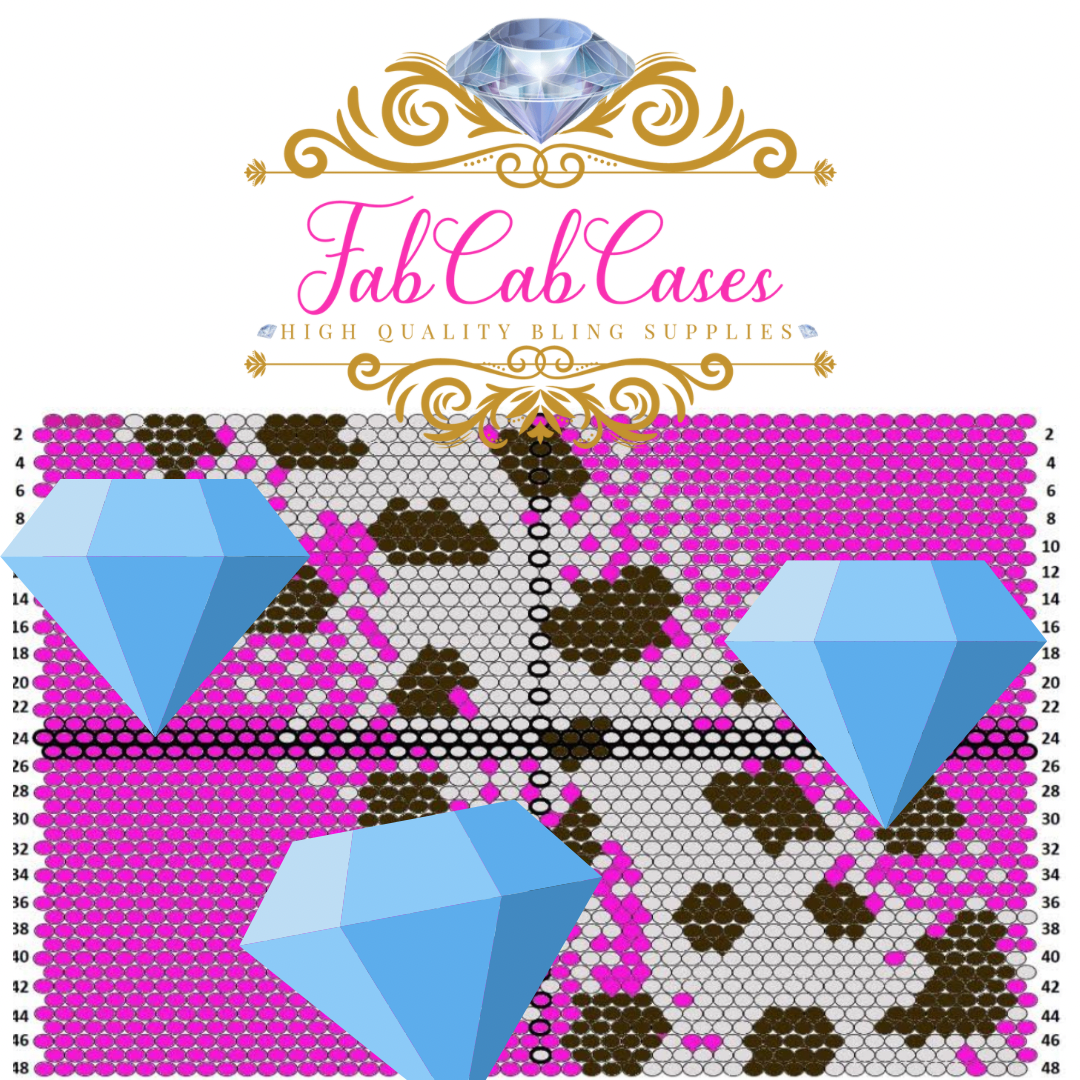 5mm/ss20 Cow Ombré Template