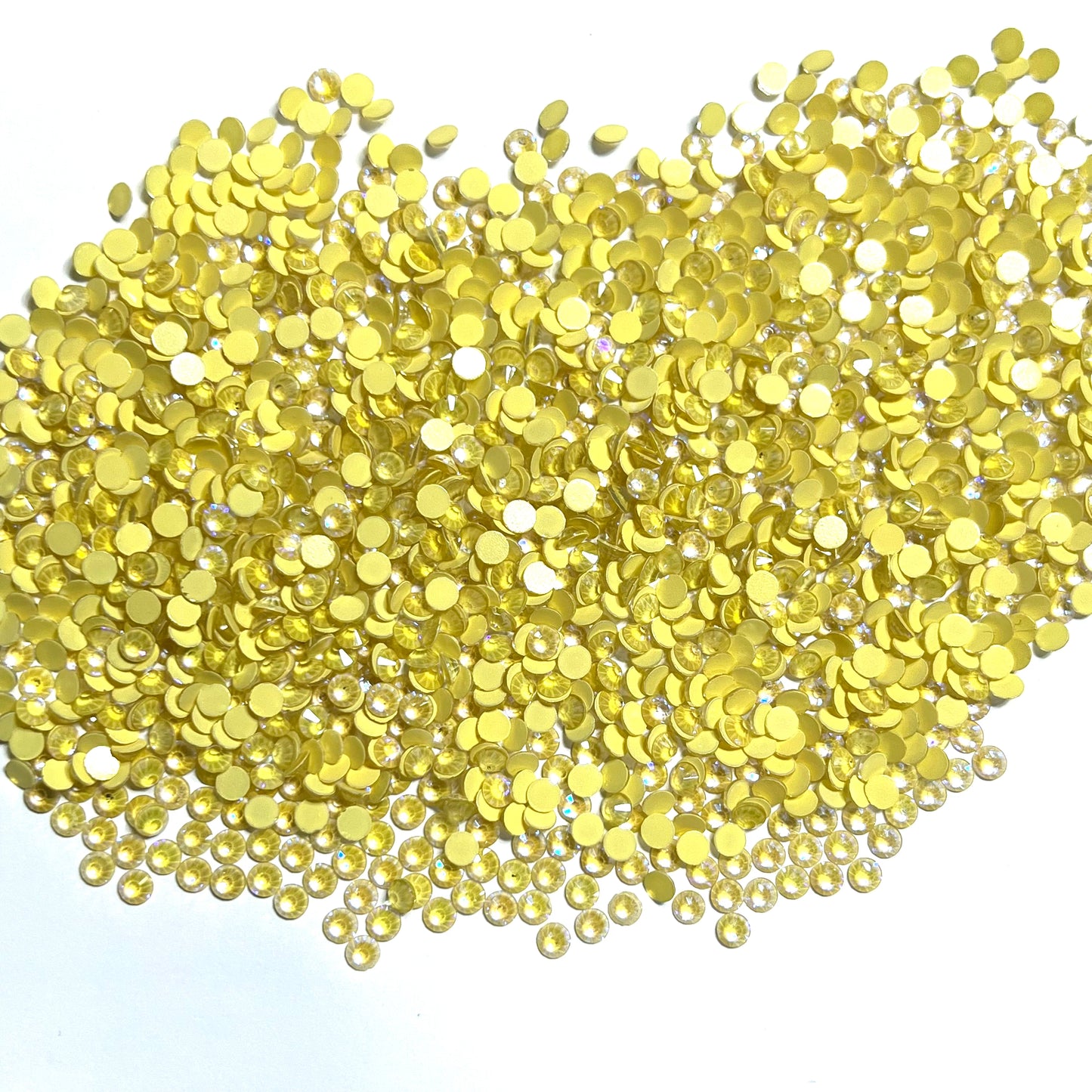 Glow in the Dark Yellow Glass