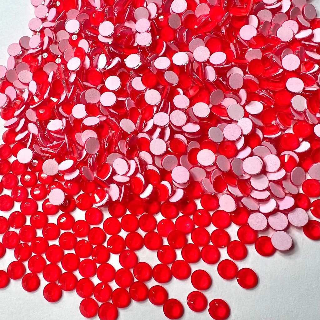 Neon Red Glass