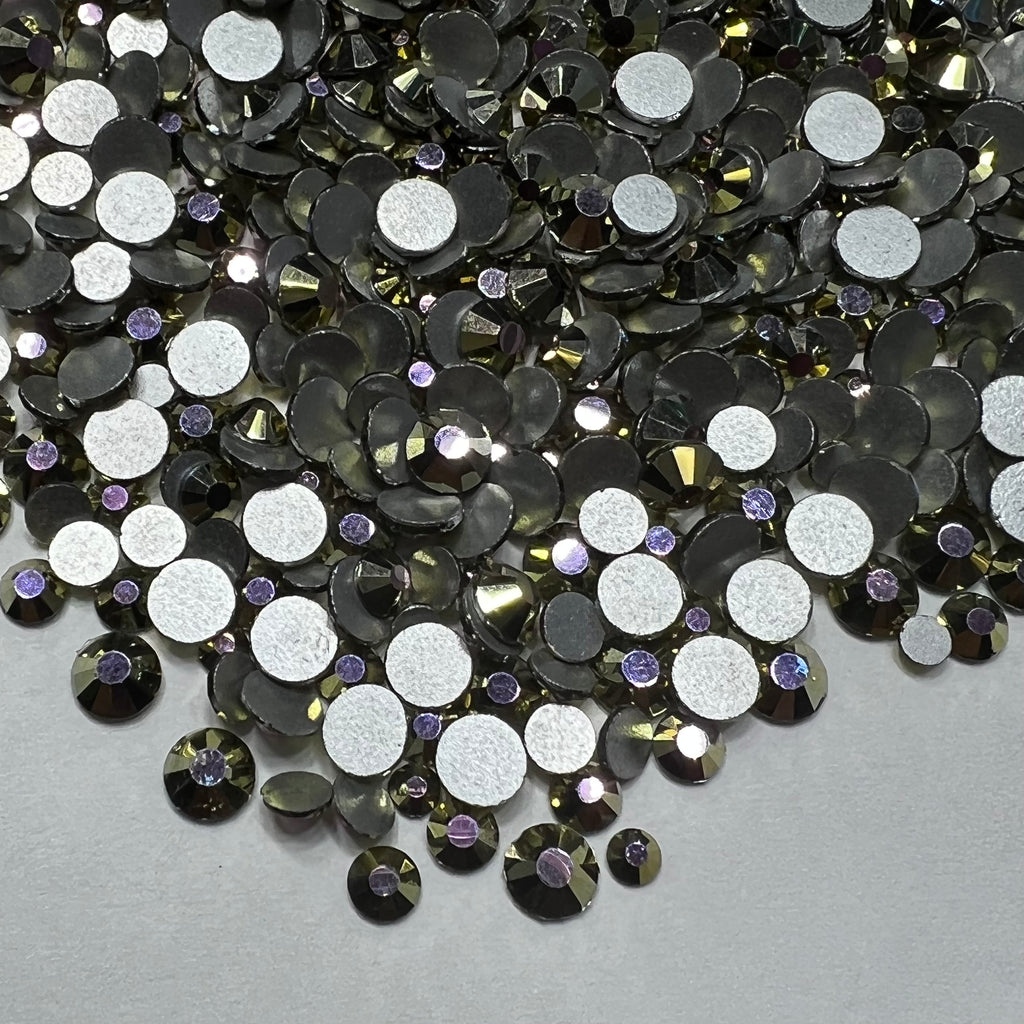 Gold Hematite Glass