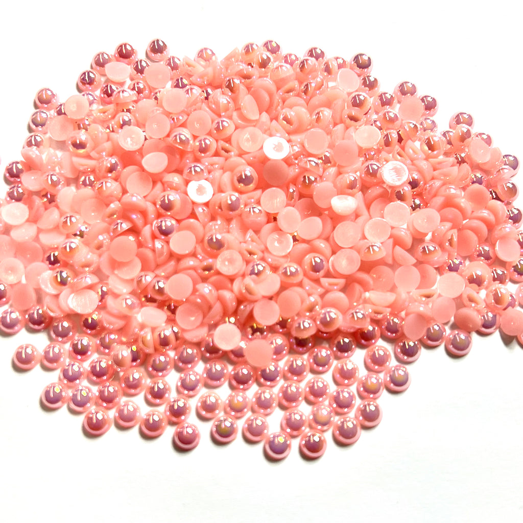 Light Pink Ab Pearls