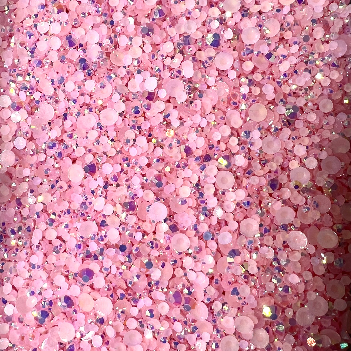 *AB Jelly Resin Rhinestone Scoop