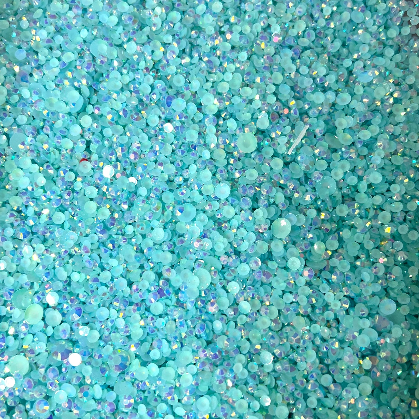 *AB Jelly Resin Rhinestone Scoop