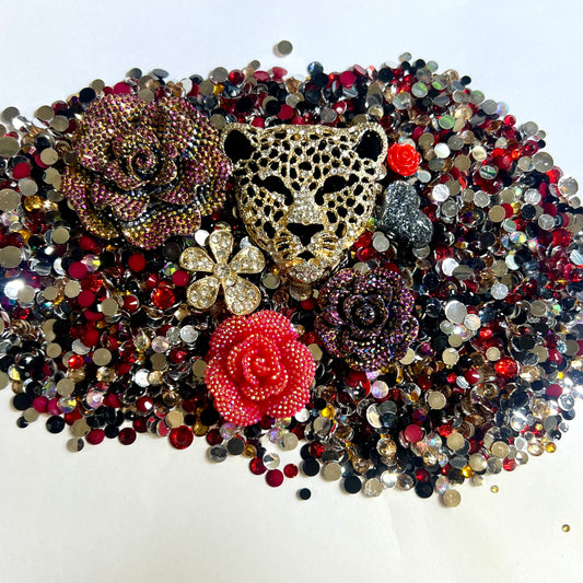 Red Leopard Scattercomb Kit