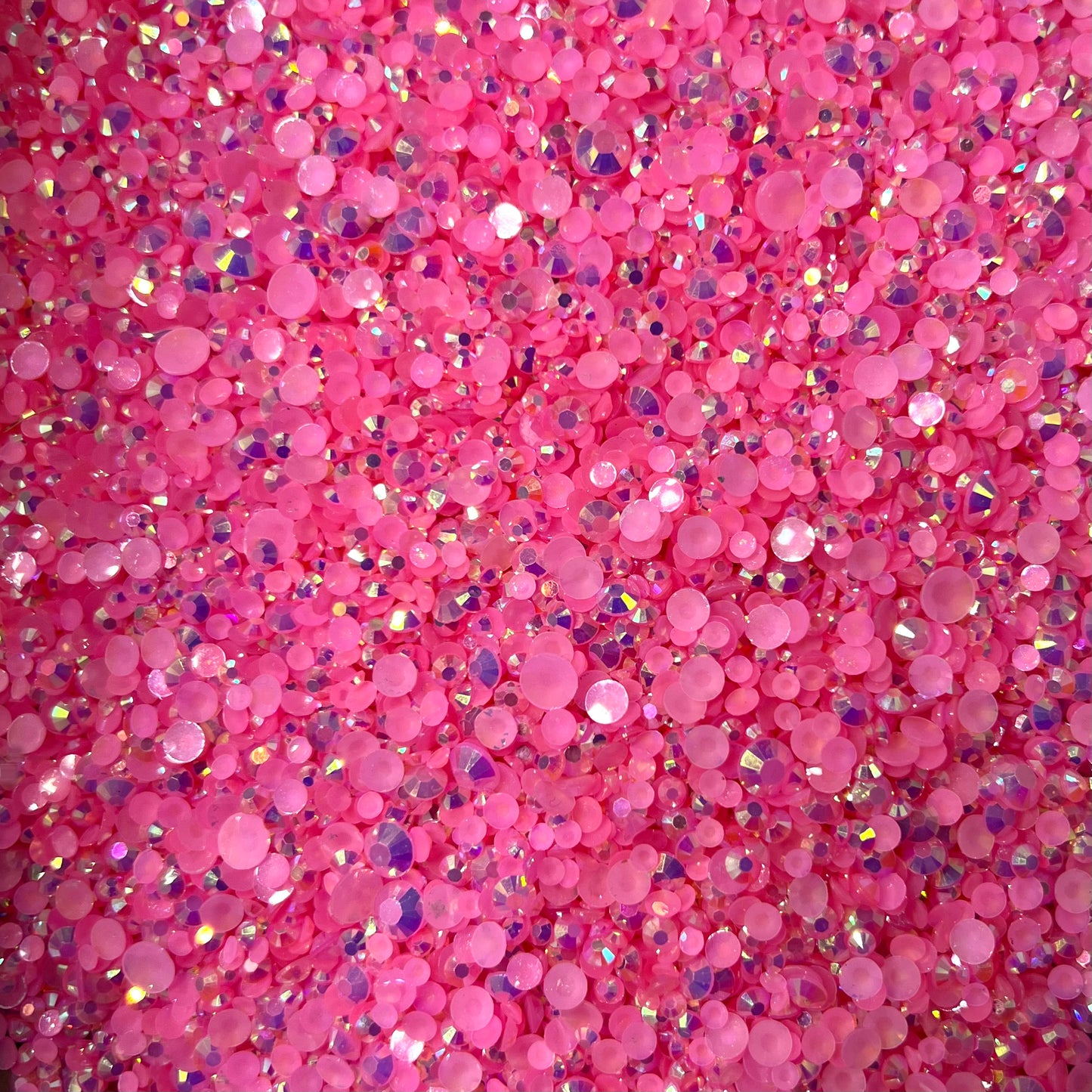 *AB Jelly Resin Rhinestone Scoop