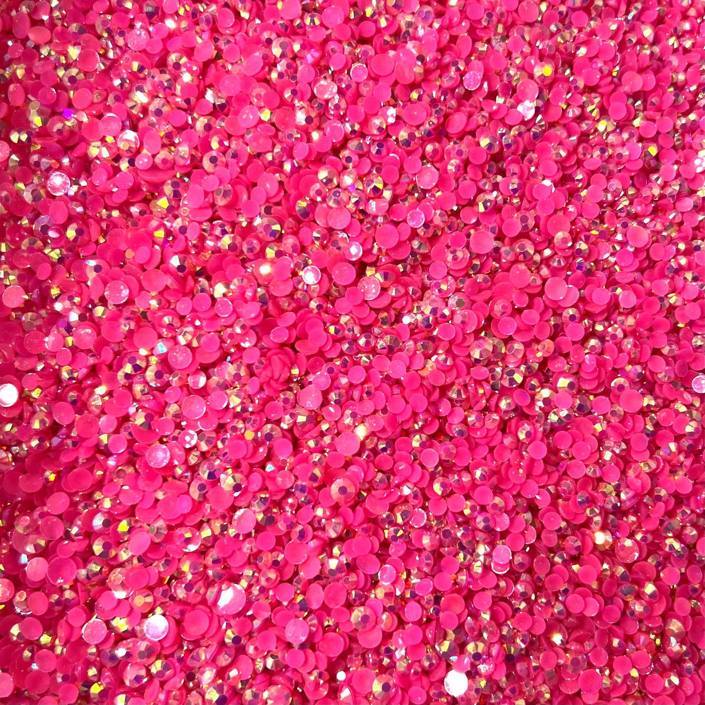 *AB Jelly Resin Rhinestone Scoop