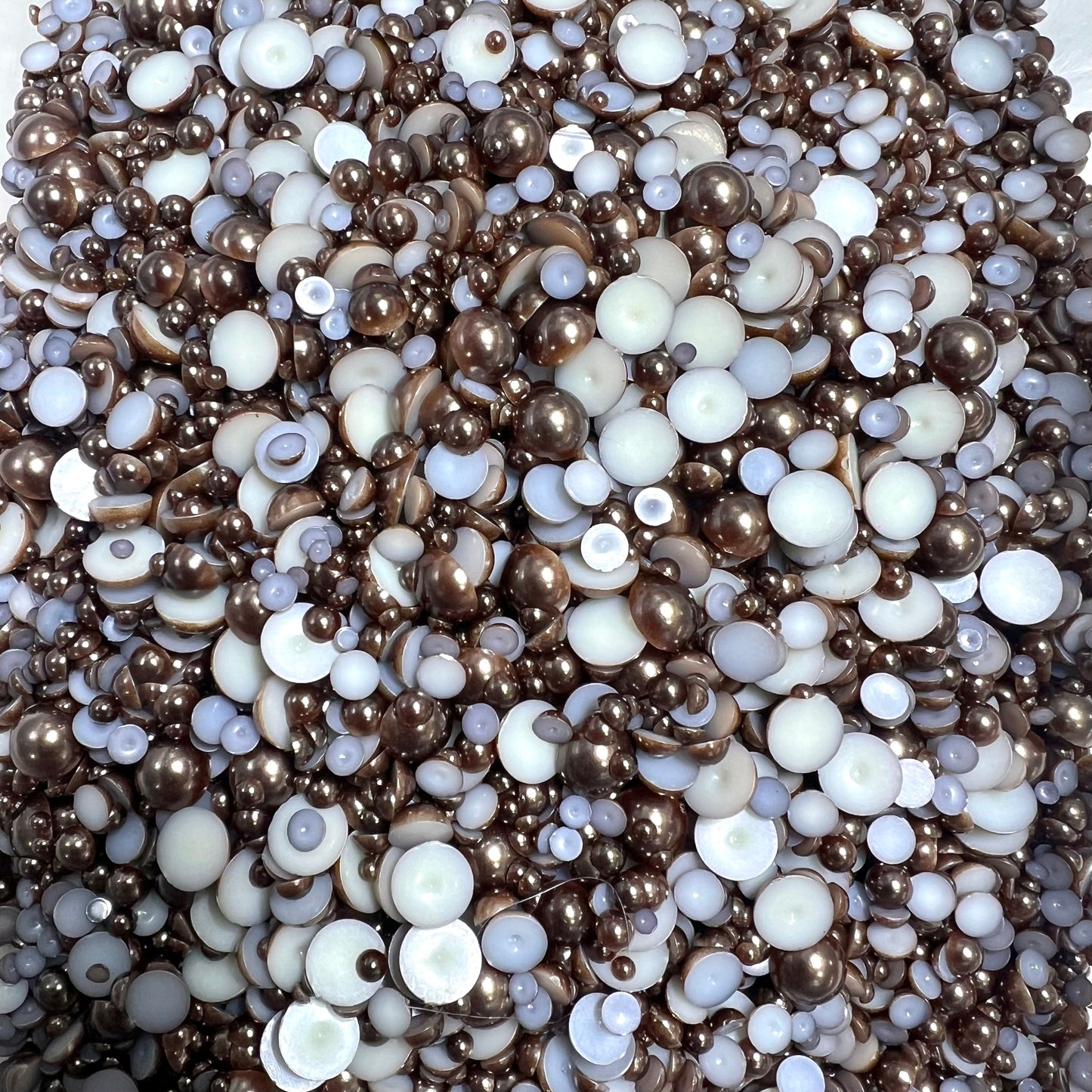 Flatback Pearl Scoops