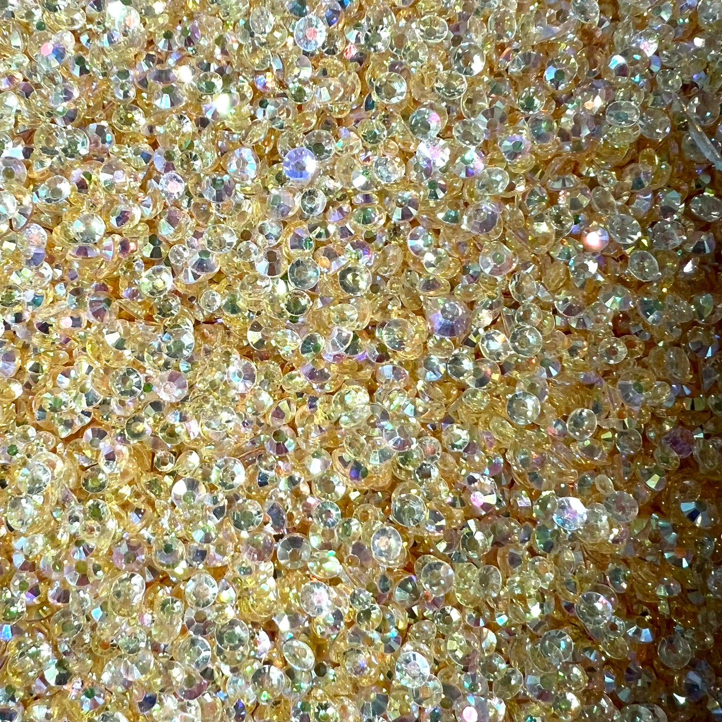 *AB Jelly Resin Rhinestone Scoop