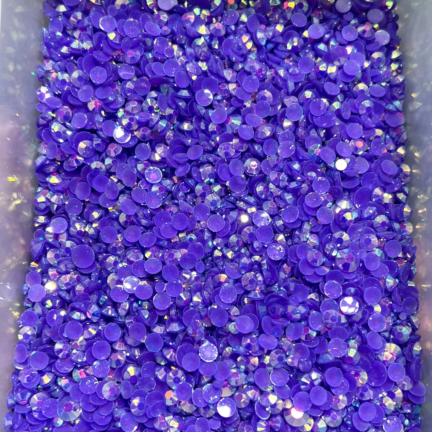 *AB Jelly Resin Rhinestone Scoop