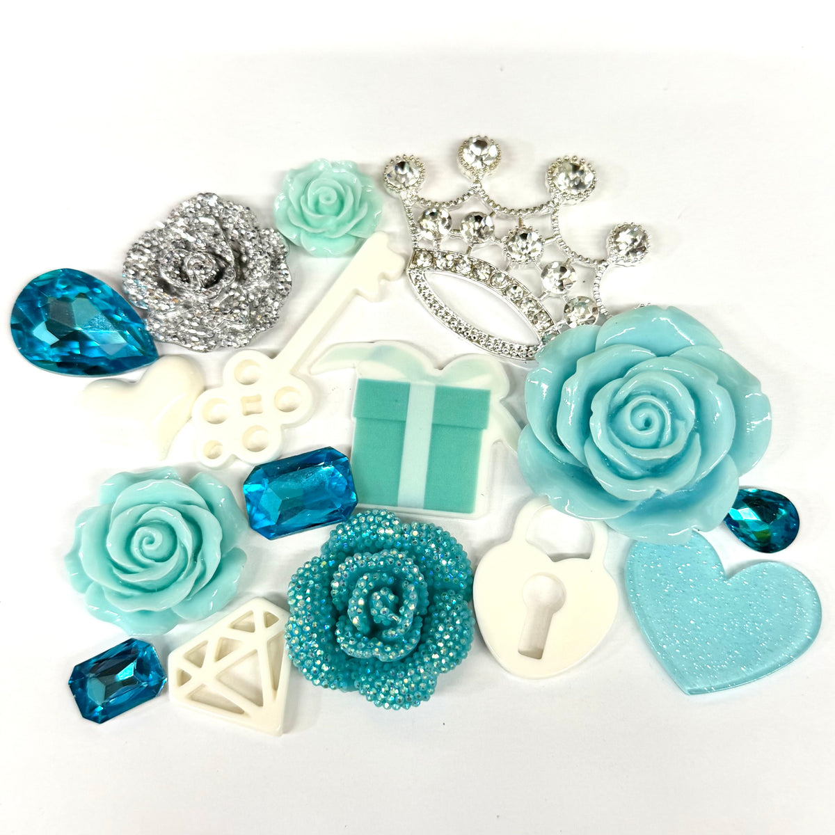 Blue Butterfly Bougie Crown Bundle