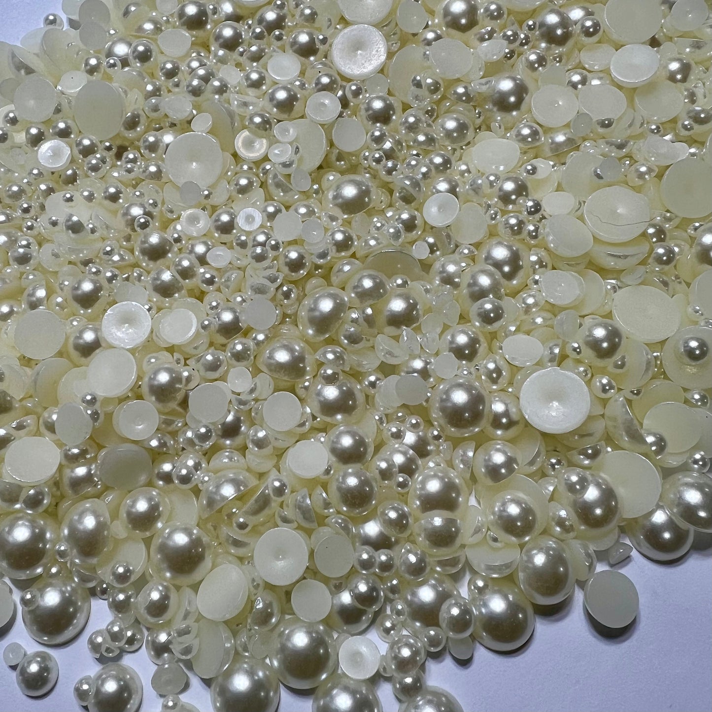 Flatback Pearl Scoops