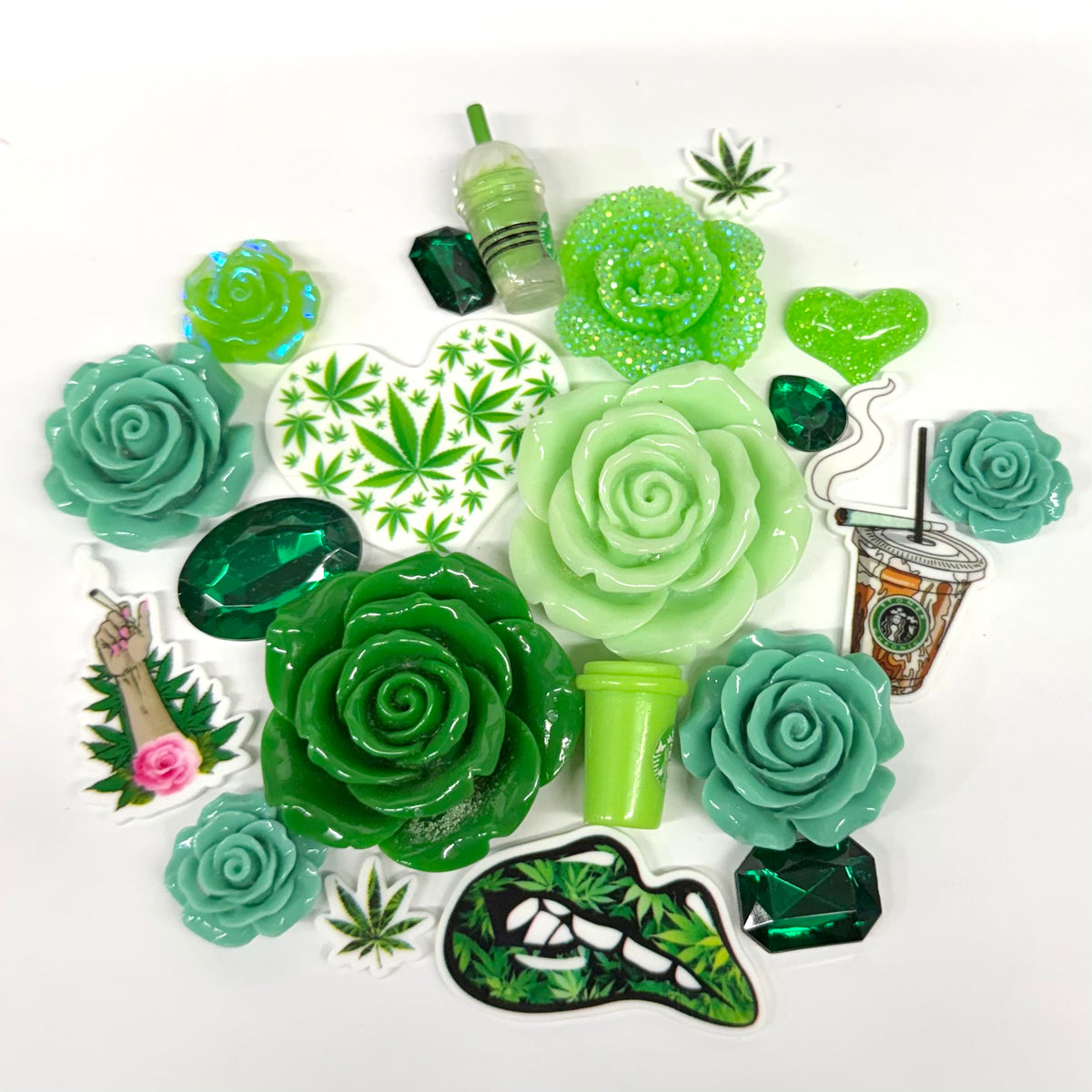 Green Flower DIY KIT