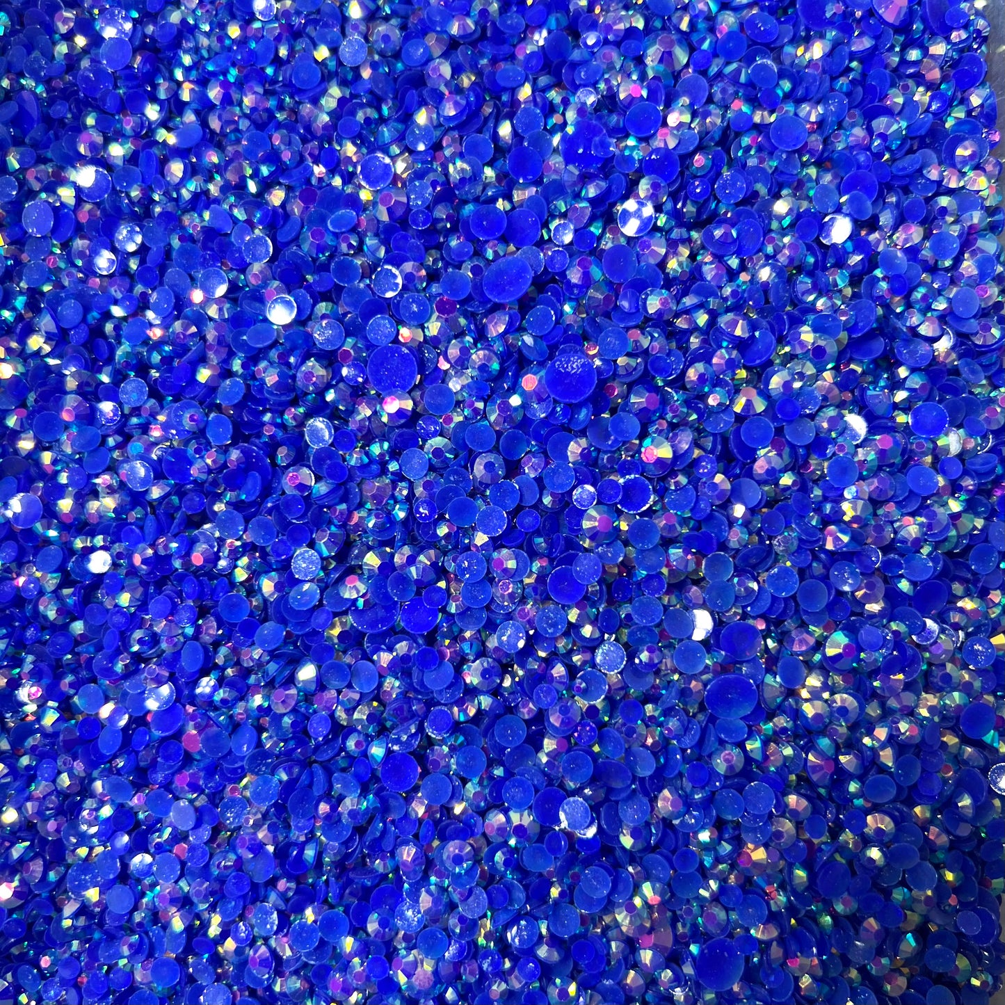 *AB Jelly Resin Rhinestone Scoop