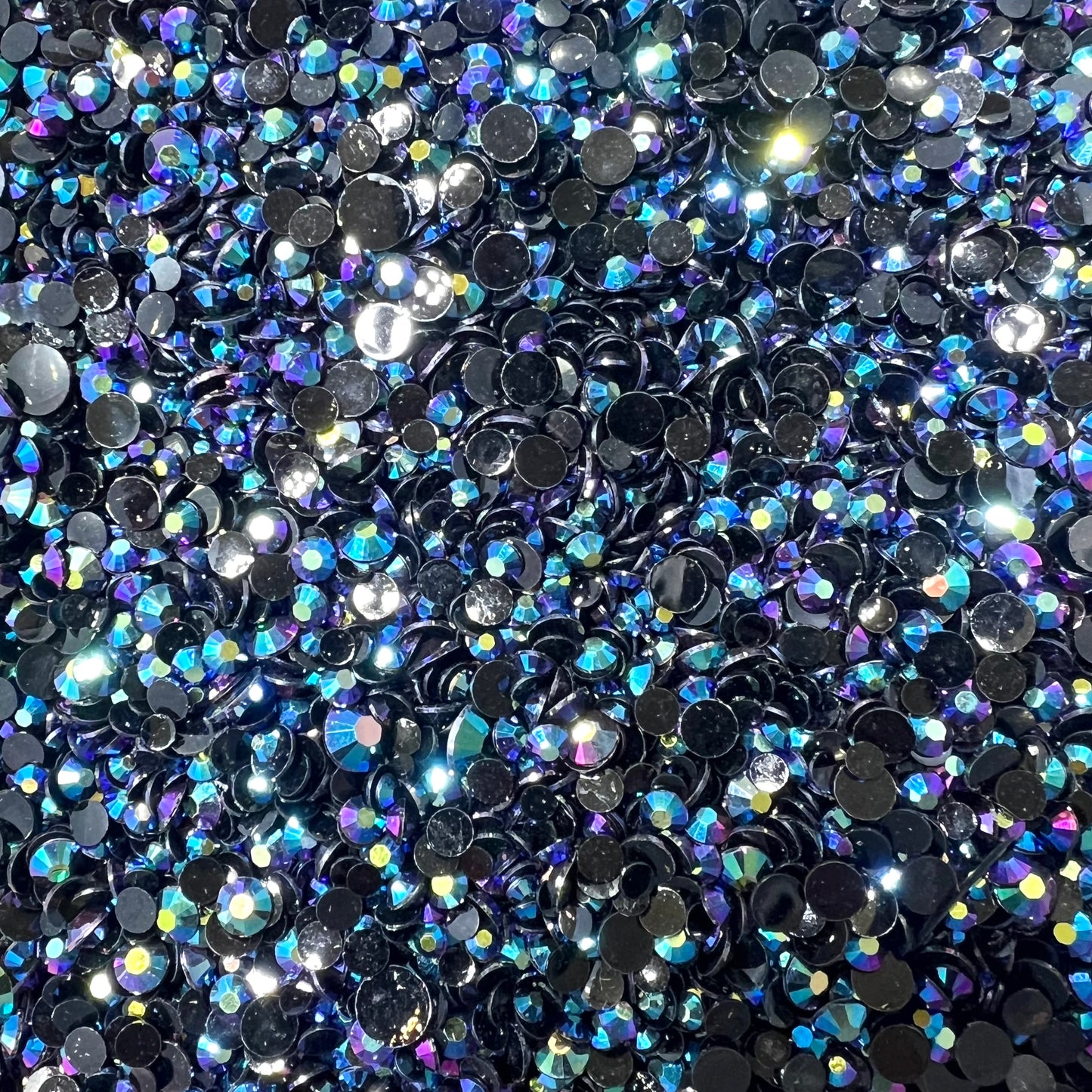 *AB Jelly Resin Rhinestone Scoop