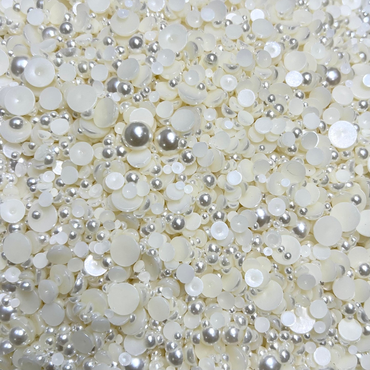Flatback Pearl Scoops