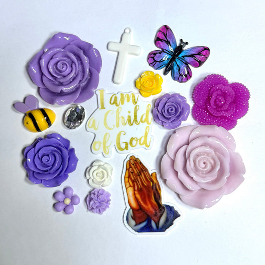 Purple Child Of God 3D DIY Kit