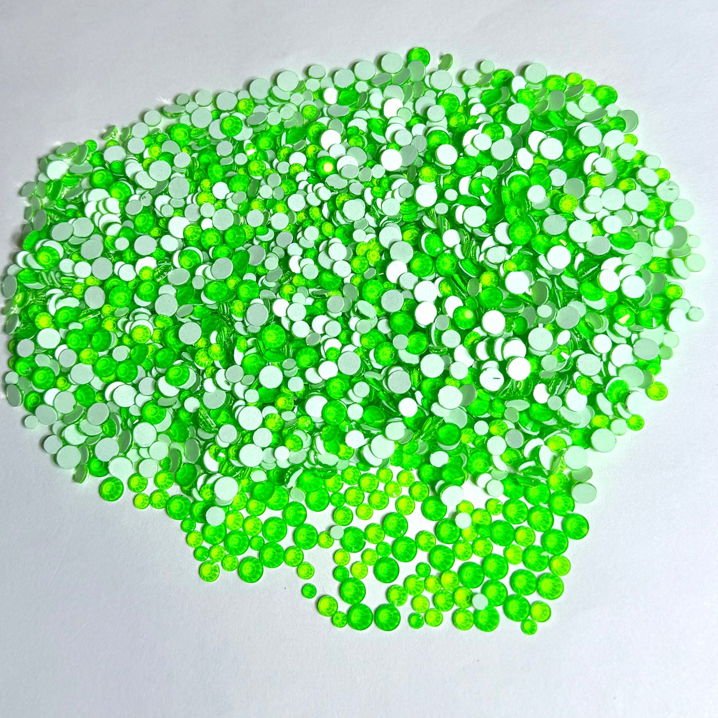 Neon Green Glass