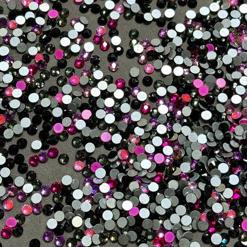 Tumbler Glass Kaleidoscope Kit- Hot Pink