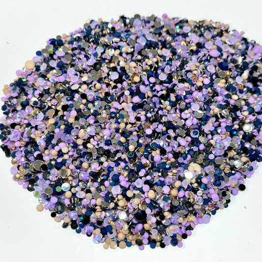 Khaki Purple Scatter Mix